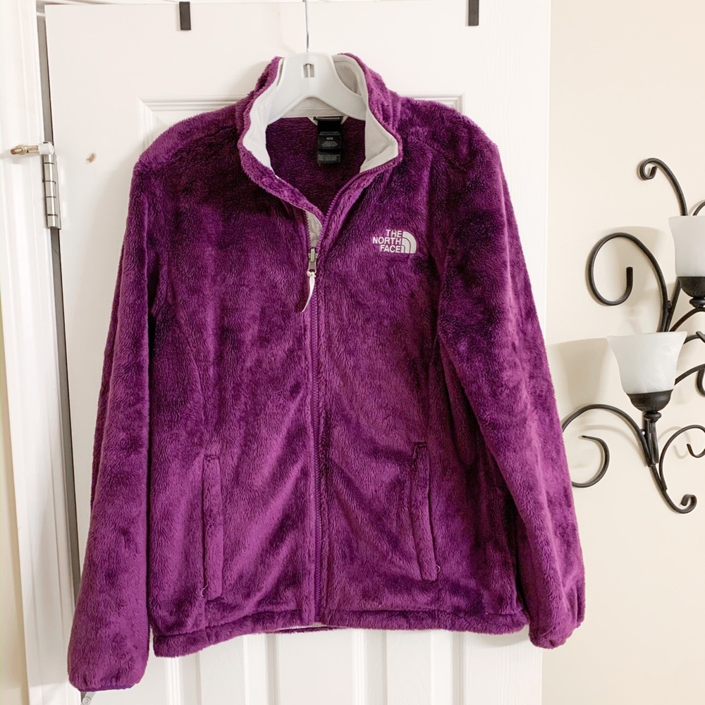 Northface Fuzzy Purple Jacket